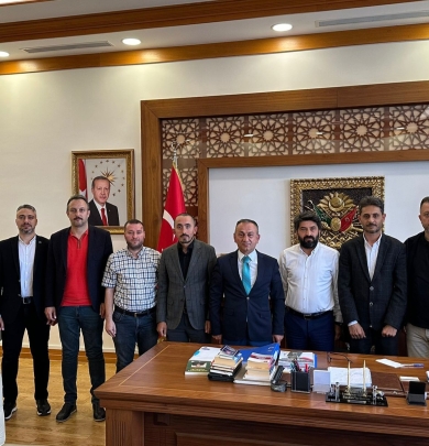 Av. Ümit Şahin Beyfendiyi Ziyaret Ettik