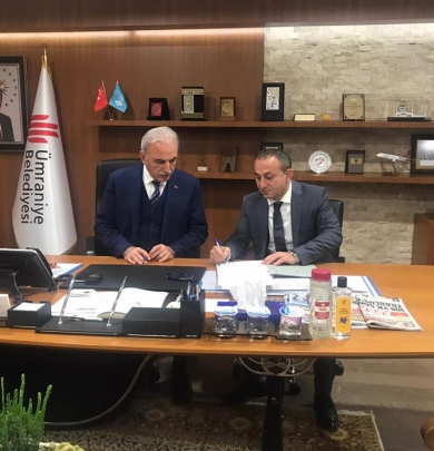 ÜMRANİYE BELEDİYEMİZE HAYIRLI OLSUN