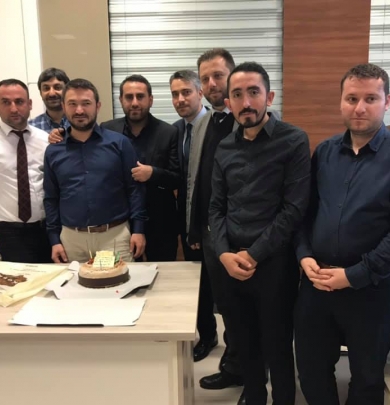 Üyemize Uğurlama Töreni Düzenledik