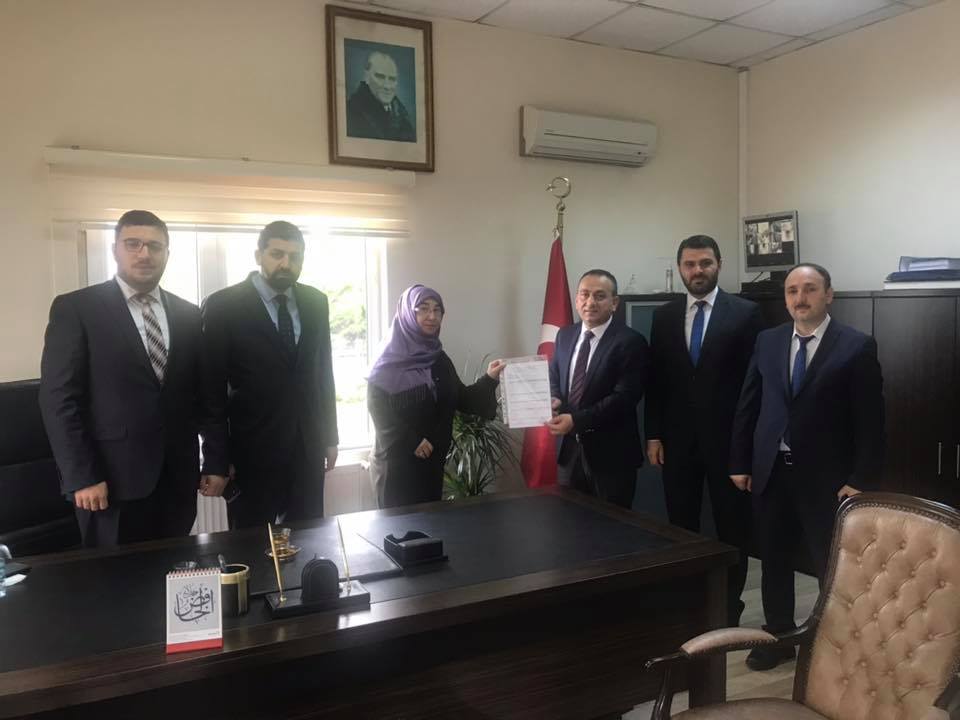 Başkan Harun Kopuz Mazbatasını Aldı