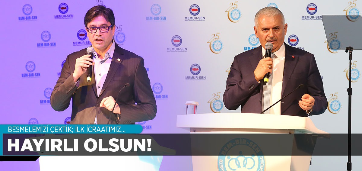 Besmelemizi Çektik, İlk İcraatımız… Hayırlı Olsun!