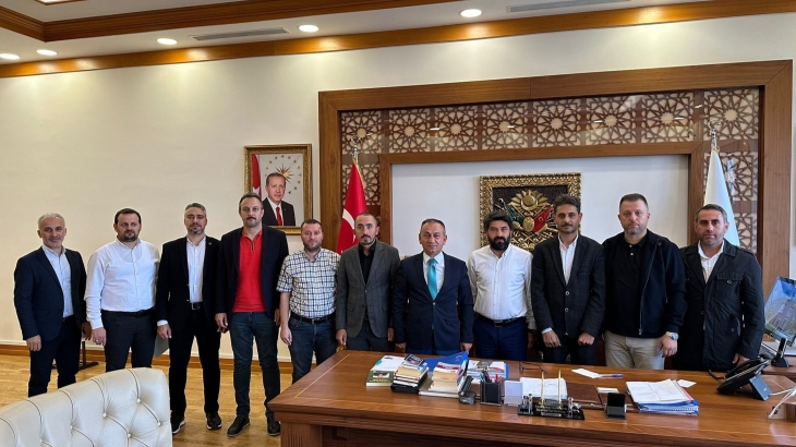 Av. Ümit Şahin Beyfendiyi Ziyaret Ettik